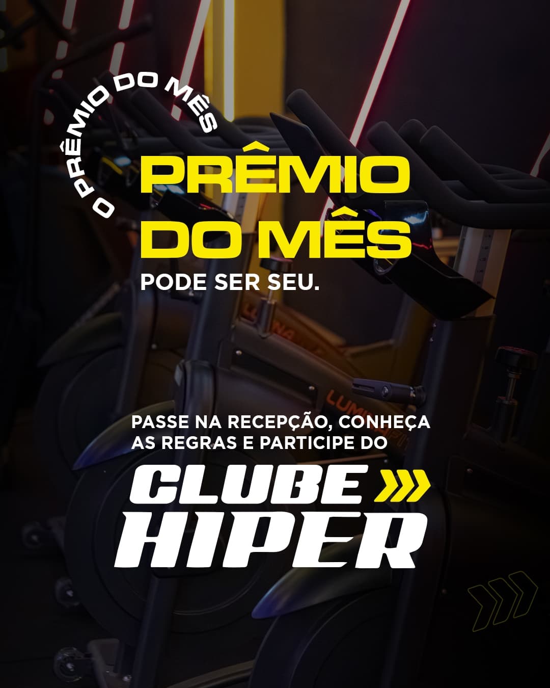 Passe na recepção, conheça as regras e participe do Clube Hiper.